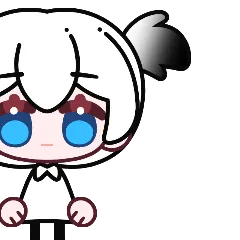 头发 马尾 >> B 2 渐变